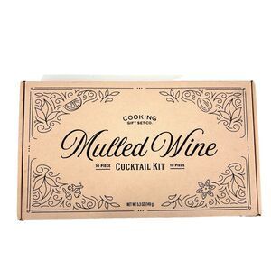 Cooking Gift Set Co. Mulled Wine Cocktail Kit Unique Christmas Bartender *FLAW*
